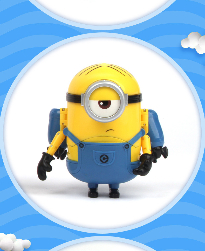 小黄人玩具神偷奶爸变形庄臣汽车飞机男女儿童鲍勃公仔手办