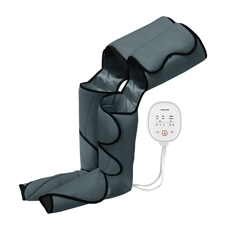 跨境家用电动腿部按摩器气压空气波热敷按摩仪美腿理疗仪膝盖小腿