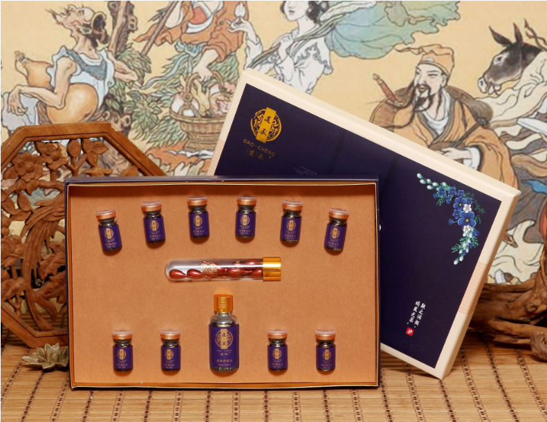 美容院养生精油按摩套盒10次肩颈刮痧排酸姜丹发热药油身体套盒