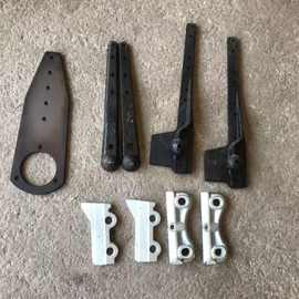 后置收割机往复式割草机配件连杆钳口刀片护刀器刀头高压导向板