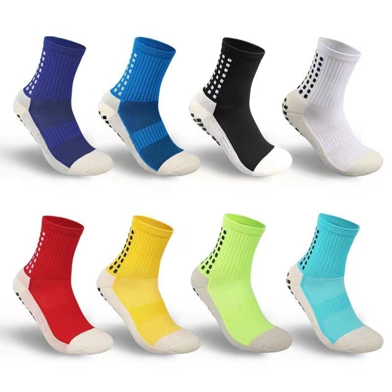 Professional Basketball Socks Men's Mid-Calf Silicone Bottom Non-Slip Training Socks Towel Bottom Breathable Sweat Absorbing Socks for Running Soccer Socks