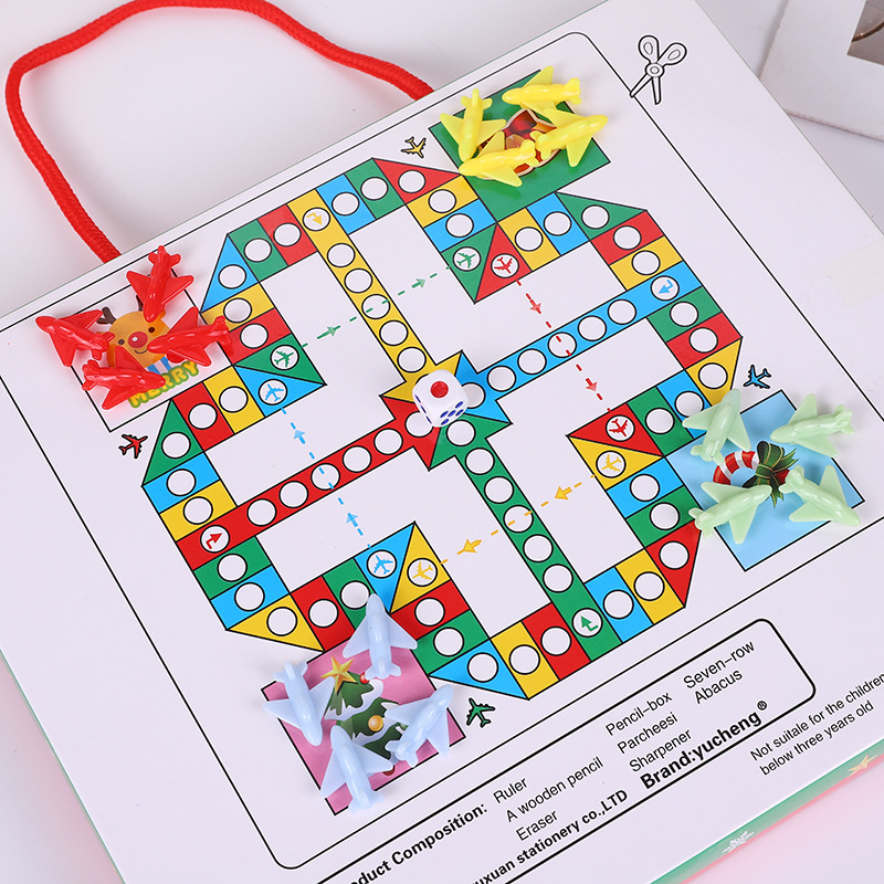 New Christmas Stationery Set Student Abacus Combination School Supplies Gift Box Children Gift Wholesale