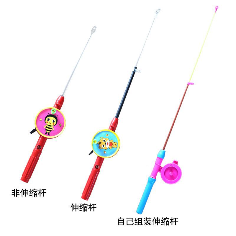 Children's Hand-Held Fishing Rod Kite Breeze Easy to Fly Fishing Rod Kite Large Wholesale Children's Plastic Fishing Rod Kite