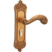 静音房门室内通用型家用卧室房间木门锁铝合金锁具门把手机械门锁
