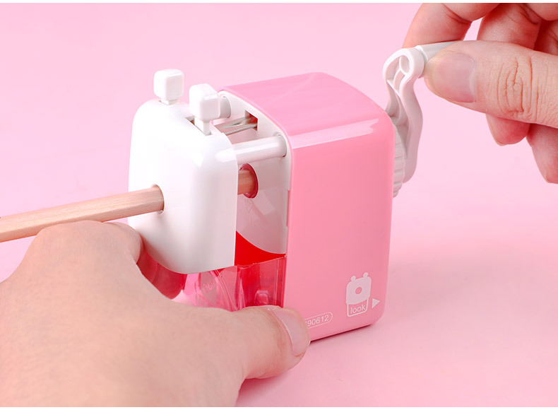 削笔器转笔刀儿童小学生用品文具卷笔刀手摇动削笔刀铅笔刀批发