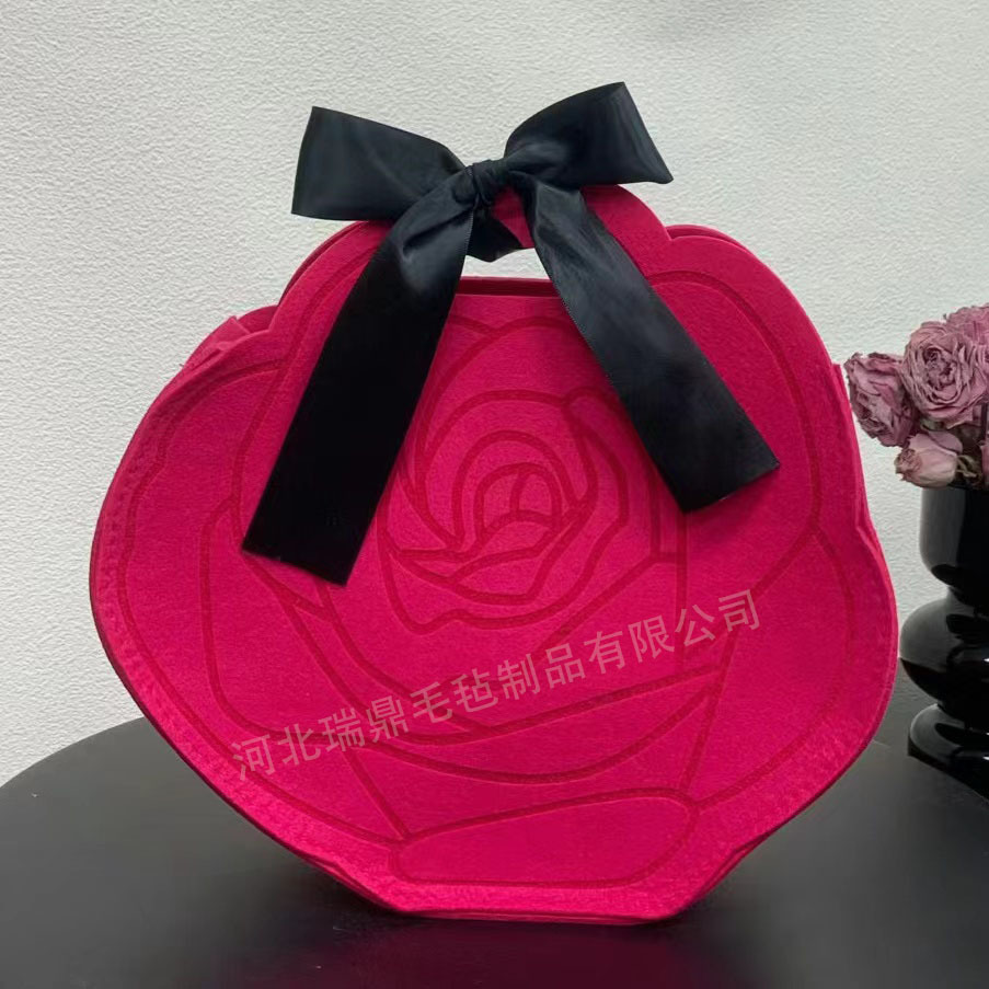 Goddess Women's Day Practical Gift Bag Gift for Employees and Customers Company Activities Business Felt Hand Gift Box