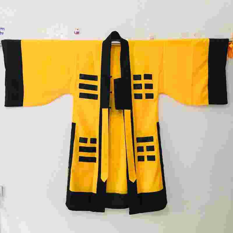 戏剧用品法衣道士服装道家衣服道服道袍长袍太极八卦衣经衣万圣节