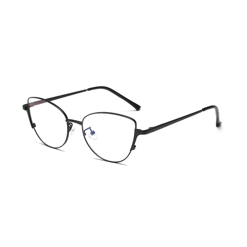 2023 Spring New Internet Celebrity Oval Frame Optical Glasses Men and Women Fashion Plain round Face Square Face Glasses for a Slim Look