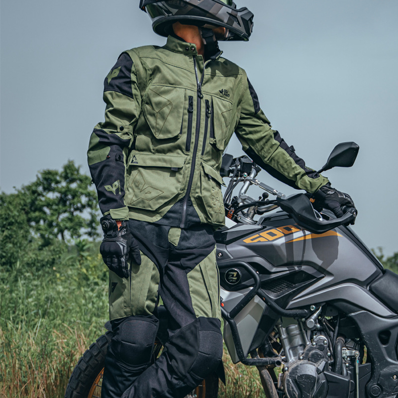 duhan春秋季骑行adv拉力服摩托车骑行服套装机车装备防护防摔