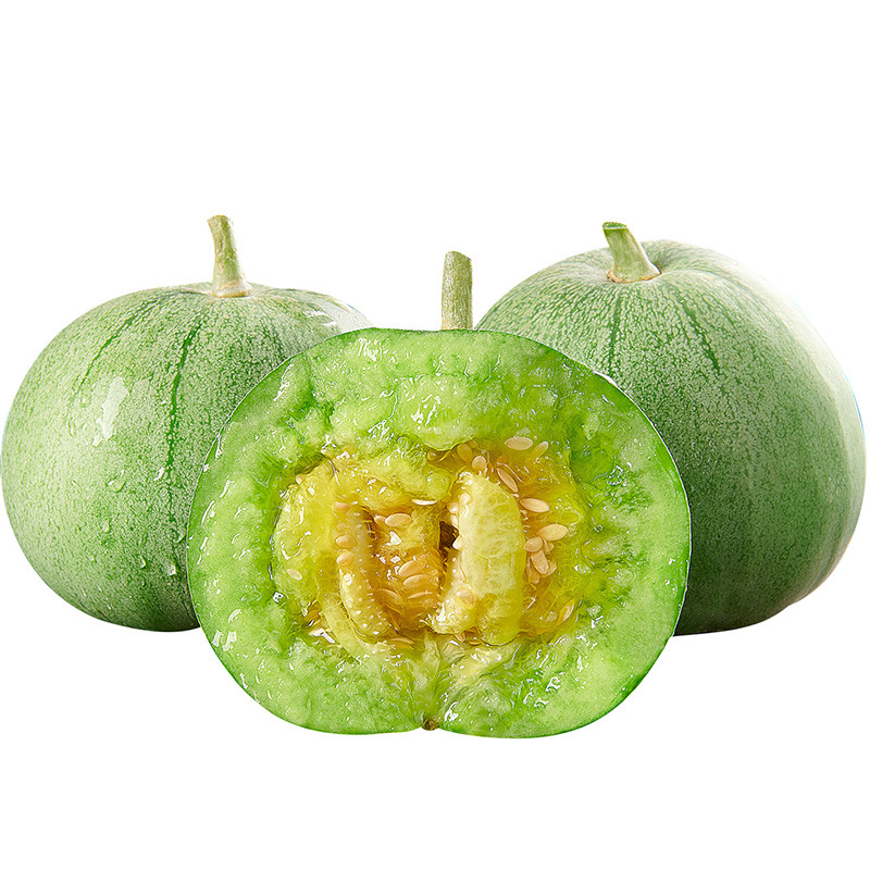 绿宝甜瓜5斤水果新鲜包邮当季时令小香瓜脆瓜绿宝石甜瓜批发10