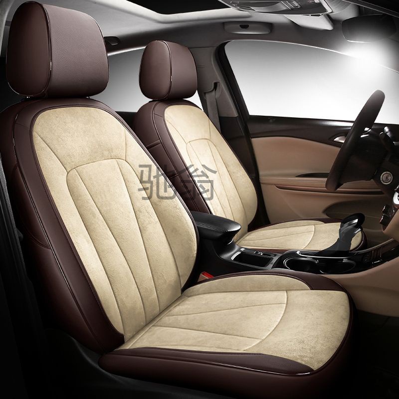 b4j汽车座套全包围真皮座椅套现做威朗宝来朗逸英朗四季通用翻毛 图片