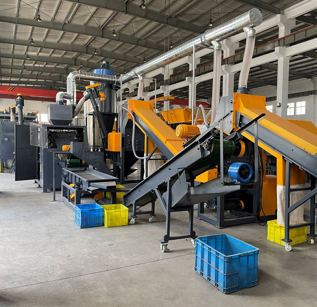 全自动杂铜线分离机铜米机 废旧电缆电线杂线粉碎机铜塑分离处理