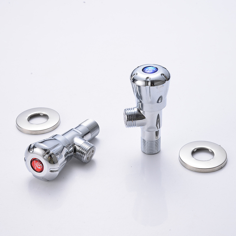 马桶防反水止回三角阀加厚铜冷热水4分阀门开关家用单向角阀 批发