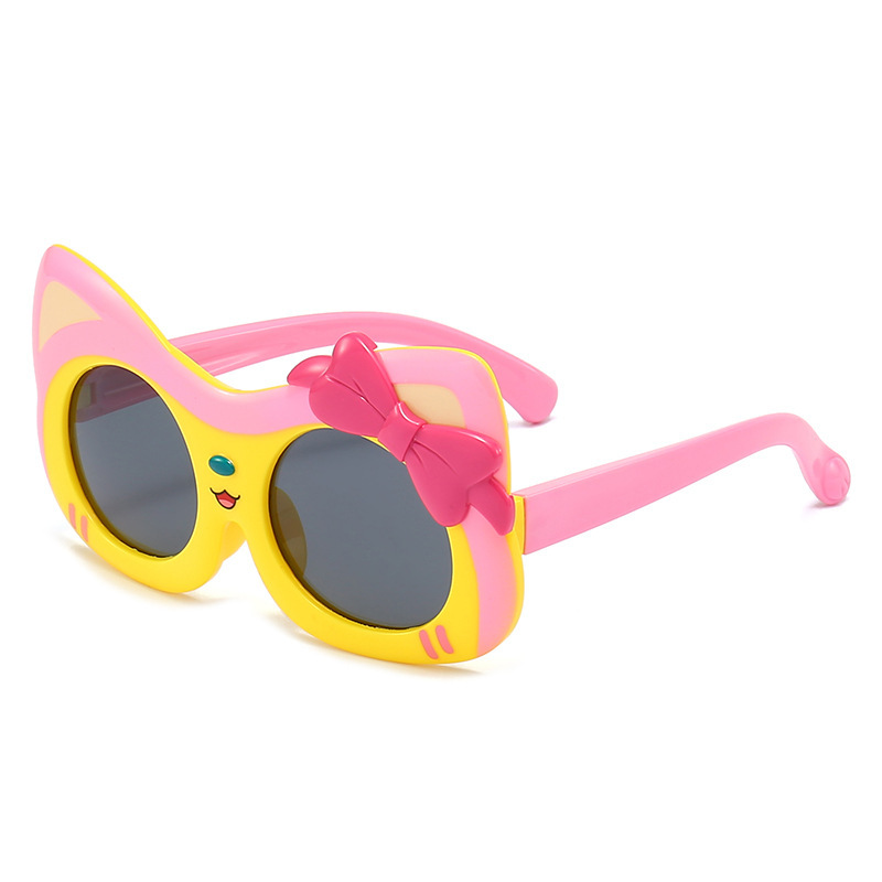 New Children Polarized Sun Glasses Cartoon UV Protection Sunshade Sunglasses Student Party Funny Glasses Wholesale