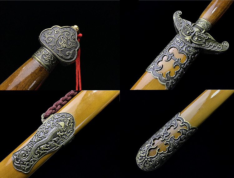 乾隆佩剑七星宝剑护宅剑帝王剑龙泉将器宝剑长剑冷兵器未开刃