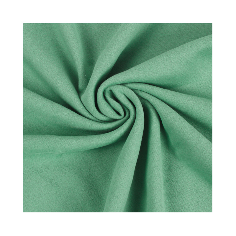 厂家批发300克大毛圈拉绒卫衣面料秋冬磨毛抓毛毛圈布涤棉针织布