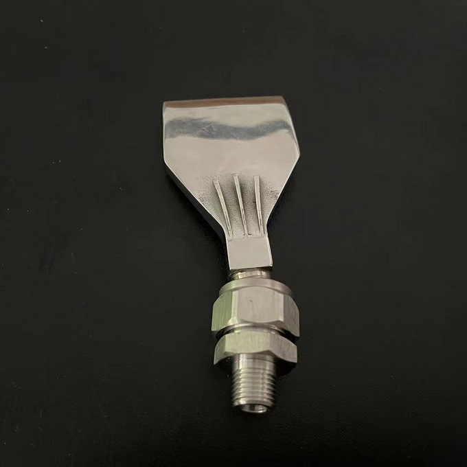 不锈钢万向吹风喷嘴风刀可调角度吹气嘴 2分鸭嘴喷头工业梳型头-阿里