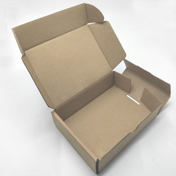 中性通用牛皮坑纸特硬彩印飞机盒电源适配器数据线快递包装盒定制