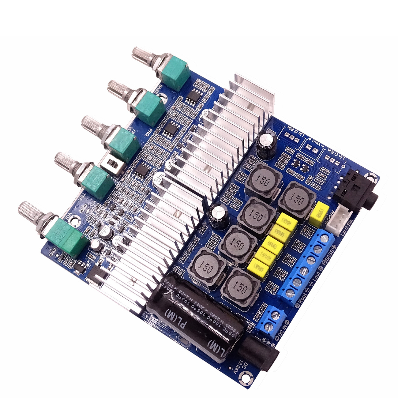 tpa311621大功率hifi数字功放板1224v超重低音炮成品板