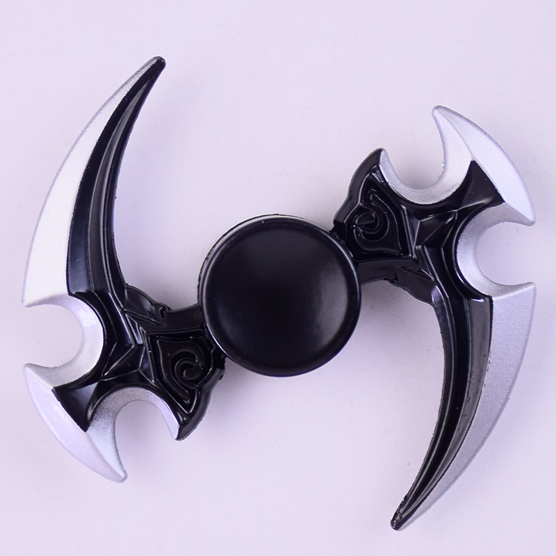 动漫二次元手游周边旋转飞镖带轴承合金兵器武器cos模型儿童玩具