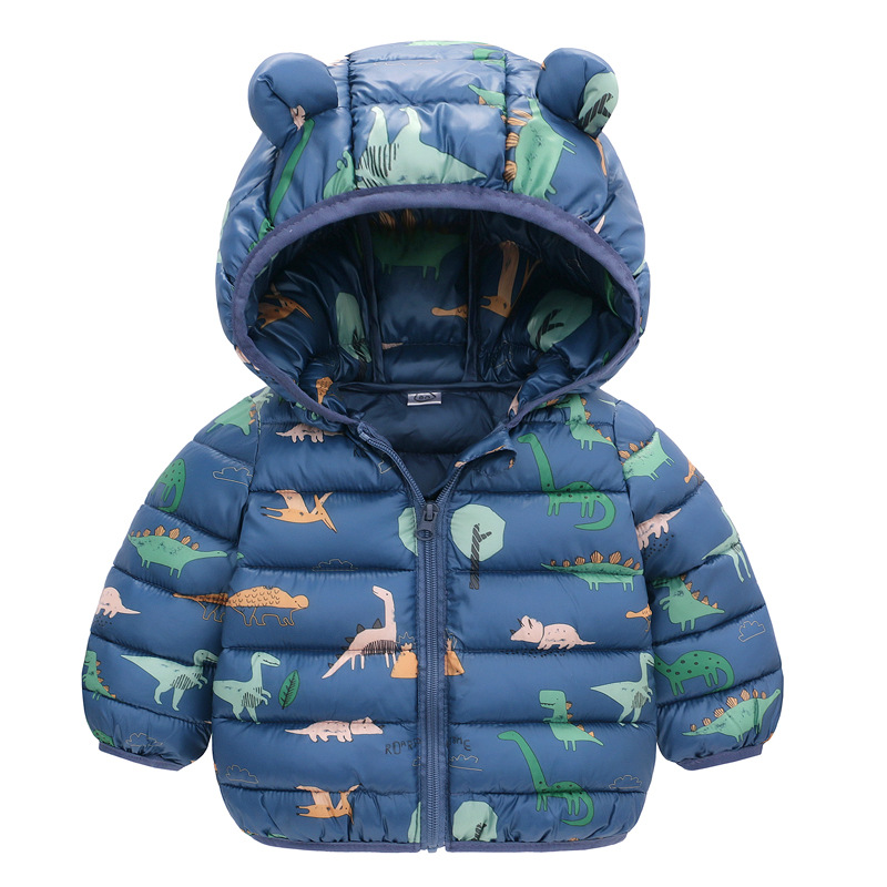 Unisex Children Cotton Coat off-Season Children's Cotton Clothes Winter Baby Cotton Coat 2023 Fashionable Thickened Baby Quilt Coat Children's Clothing