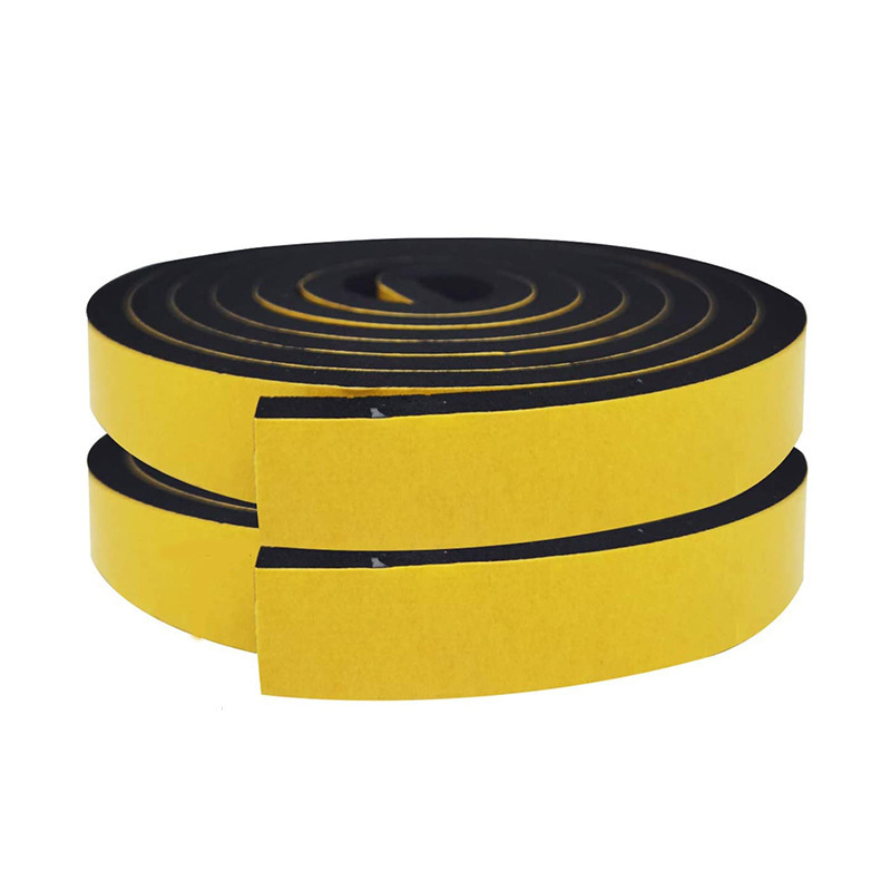 Foam Tape Foam Weatherstrip for Doors and Windows Heat Insulation Seal Air Conditioning Heat Insulation Layer Protection