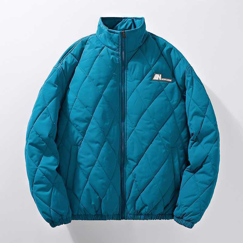 2022冬季新款男士棉服时尚宽松百搭日常情侣棉服外套大