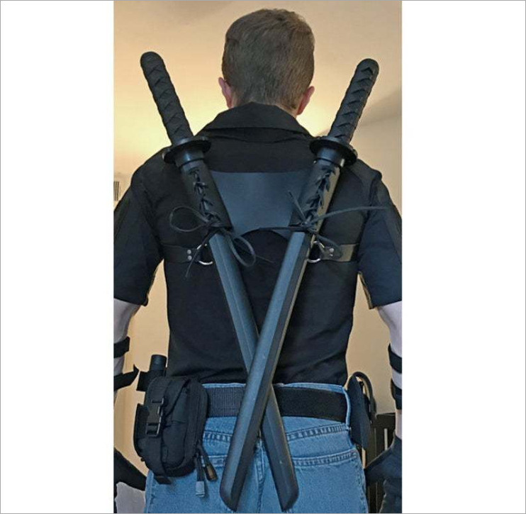 0成交26条欧洲中世纪剑客背带式剑套话剧演绎cosplay摄影写真道具￥45