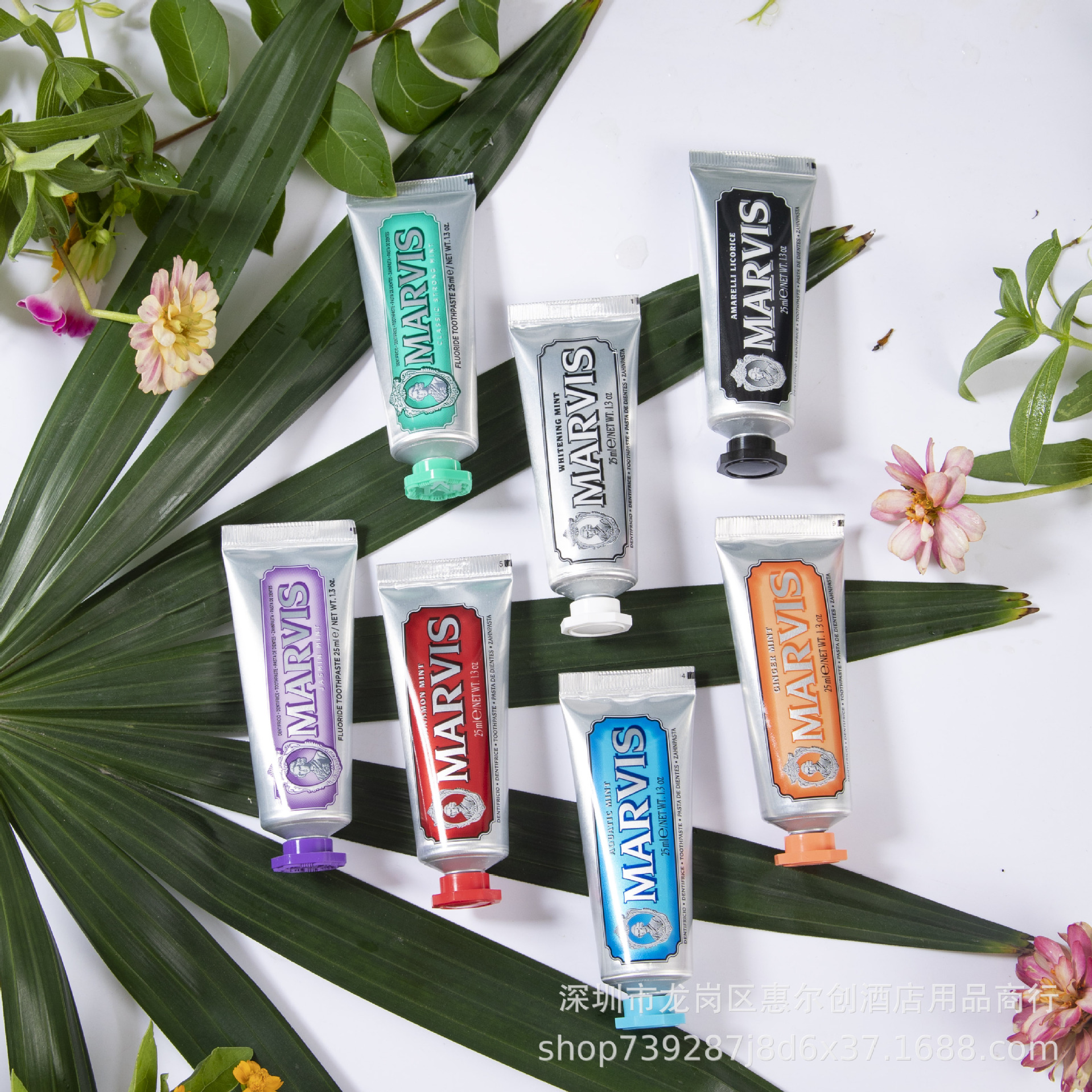 玛尔仕意大利牙膏进口玛尔斯薄荷牙膏25ml呵护牙龈美白牙膏85ml
