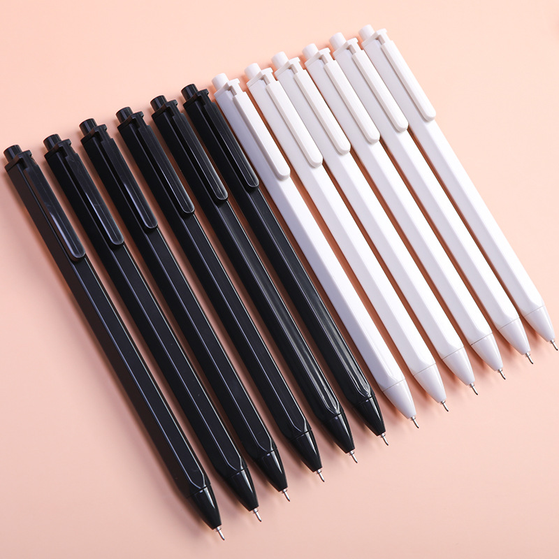 Chengguang Original Series Press Gel Pen Black 0.35mm Full Needle Tube Student Ball Pen Signature Pen 83007