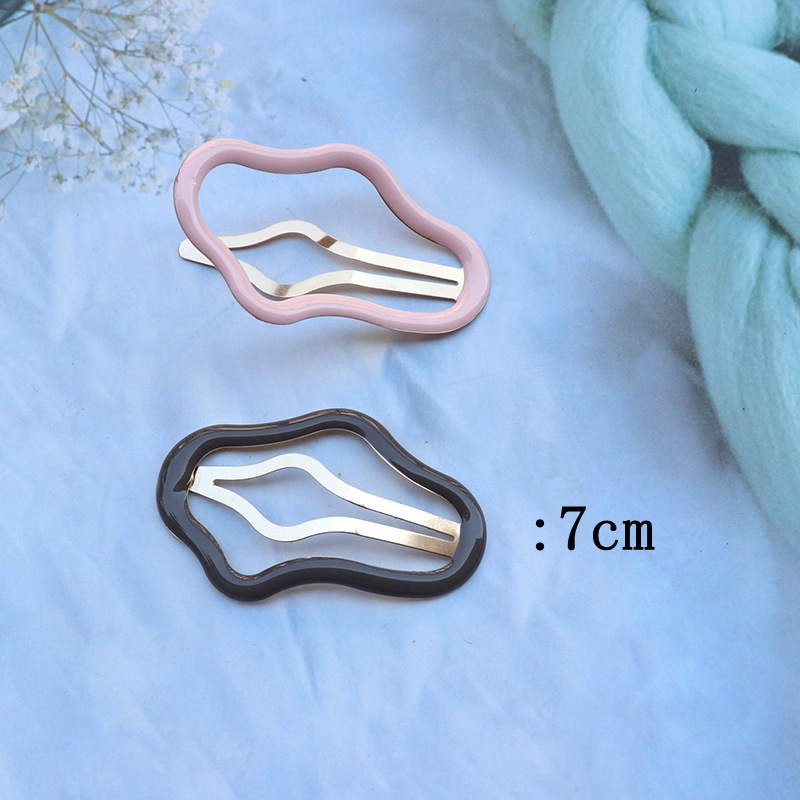 Large Cloud Hollow out Broken Hair BB Clip Internet Celebrity Forehead Fringe Bobby Pin Side Clip Hair Clip Headdress Hairpin