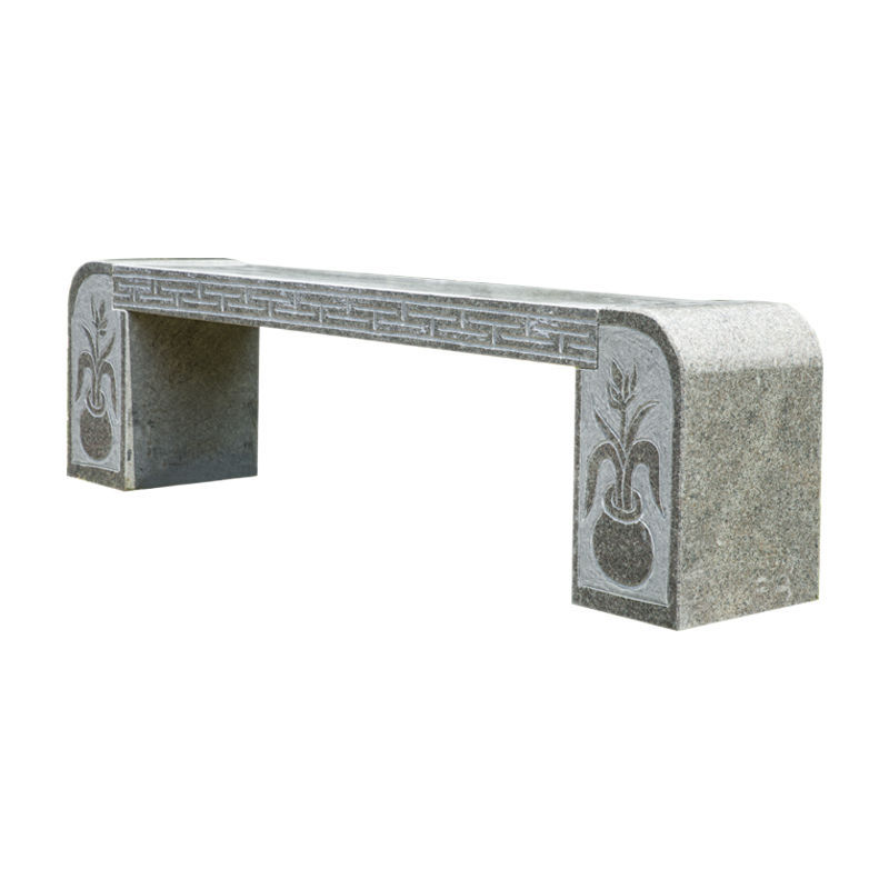 石凳户外子庭院石椅长条花岗岩大理石公园石条凳别墅家用广场园林