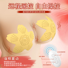 情趣用品乳房自慰器女挑逗按摩乳夹震动乳贴刺激乳头高潮成人玩具