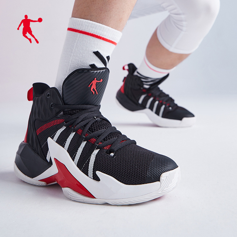 乔丹篮球鞋高帮球鞋男2021运动新款运动鞋减震耐磨篮球鞋实战战靴