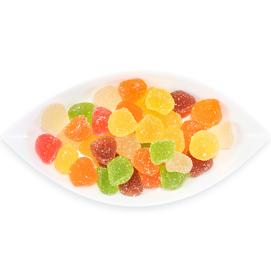 trolli德国口力零食橡皮糖散装水果糖 (酸小不点)形2.5公斤
