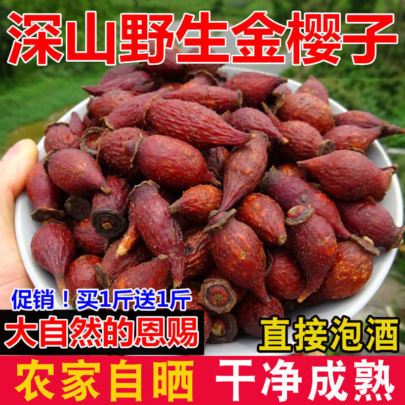 金樱子大别山新鲜野刺梨子干果金英子野山石榴泡茶泡酒真货好货