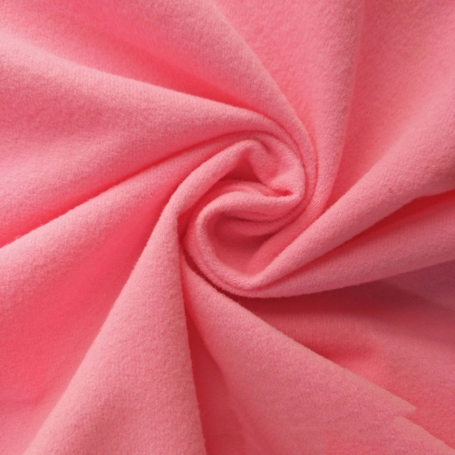 抓毛布 刷毛布 服装鞋材内里毛绒玩具面料 单面抓毛布 双面刷毛布