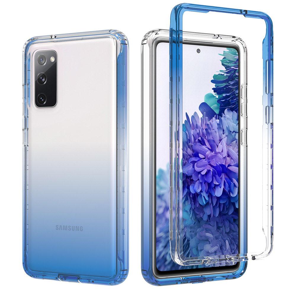 适用三星手机galaxy s20 fe 6.5寸面框底壳青春风保护壳工厂直销