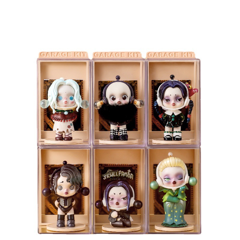 Blind Box Display Stand Dustproof Storage Box Transparent Hand-Made Display Cabinet Acrylic Doll Pop Mart Display Box