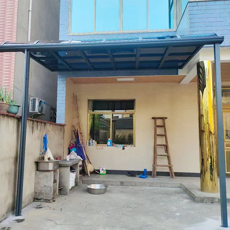 定做雨棚 家用窗户庭院门头防雨挡板屋檐阳台防飘雨户外遮阳雨搭