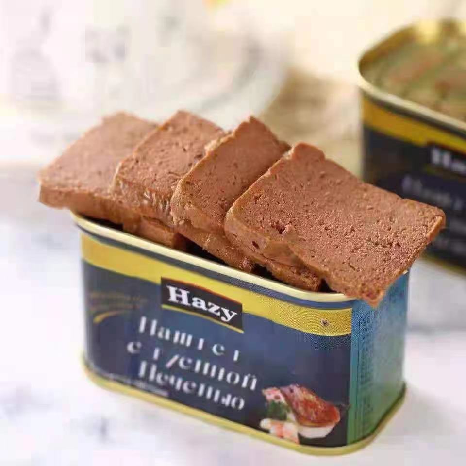 俄罗斯风味鹅肝酱罐头肥鹅肝泥即食欧洲美食下饭下酒菜非进口190g