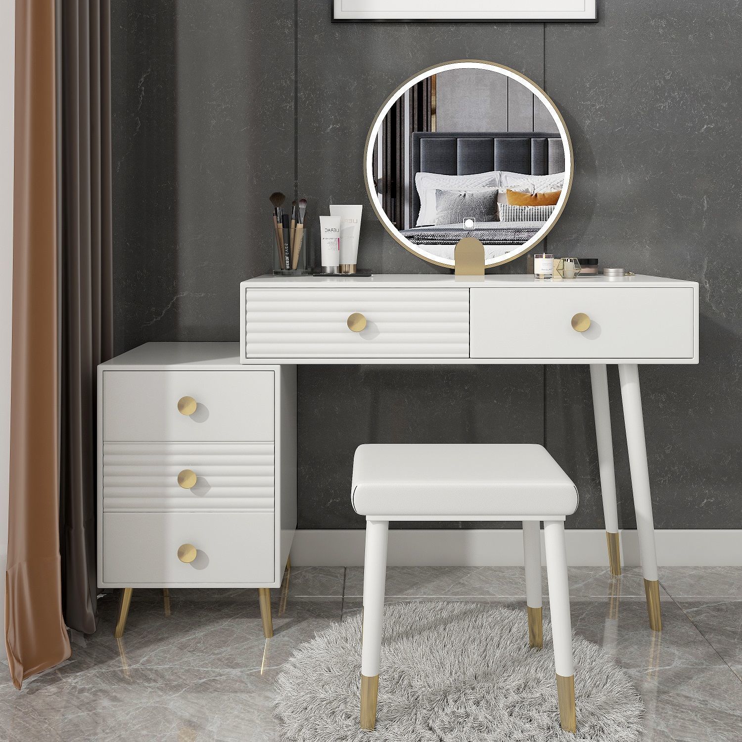 简约梳妆台家