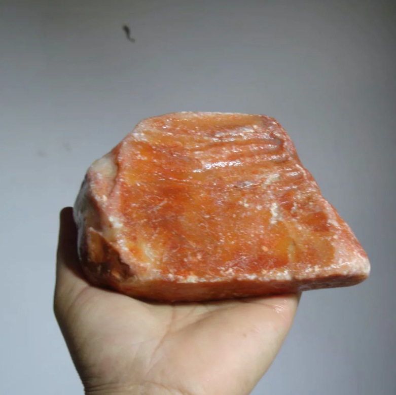 越南老挝石叶腊石通透原石料摆件石料印章印寿山石0.7公斤