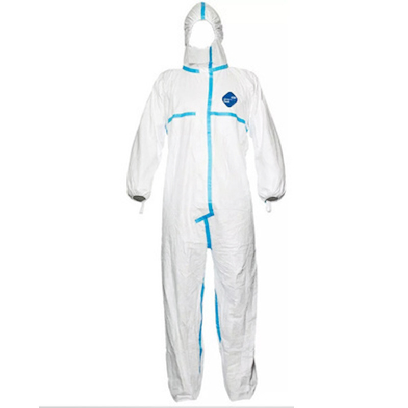 tyvek600plus胶条款防护服特卫强一次性隔离衣连体防护服杜邦