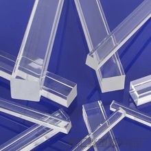 透明有机玻璃方柱亚克力实心方棒正方形水晶支撑条加固装饰方棒