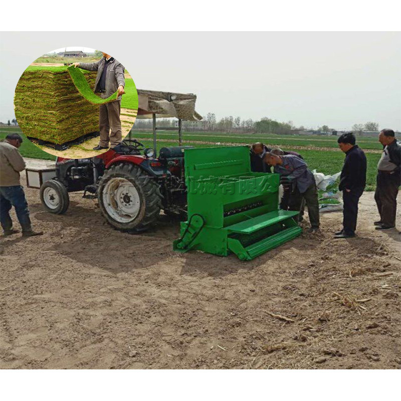 陕西常供人工草坪播种机 苜蓿草种植点播机 拖拉机后置草坪种植机