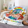 Super Baby Two-sided Flannel multi-function Cross border On behalf of Manufactor thickening Flannel printing