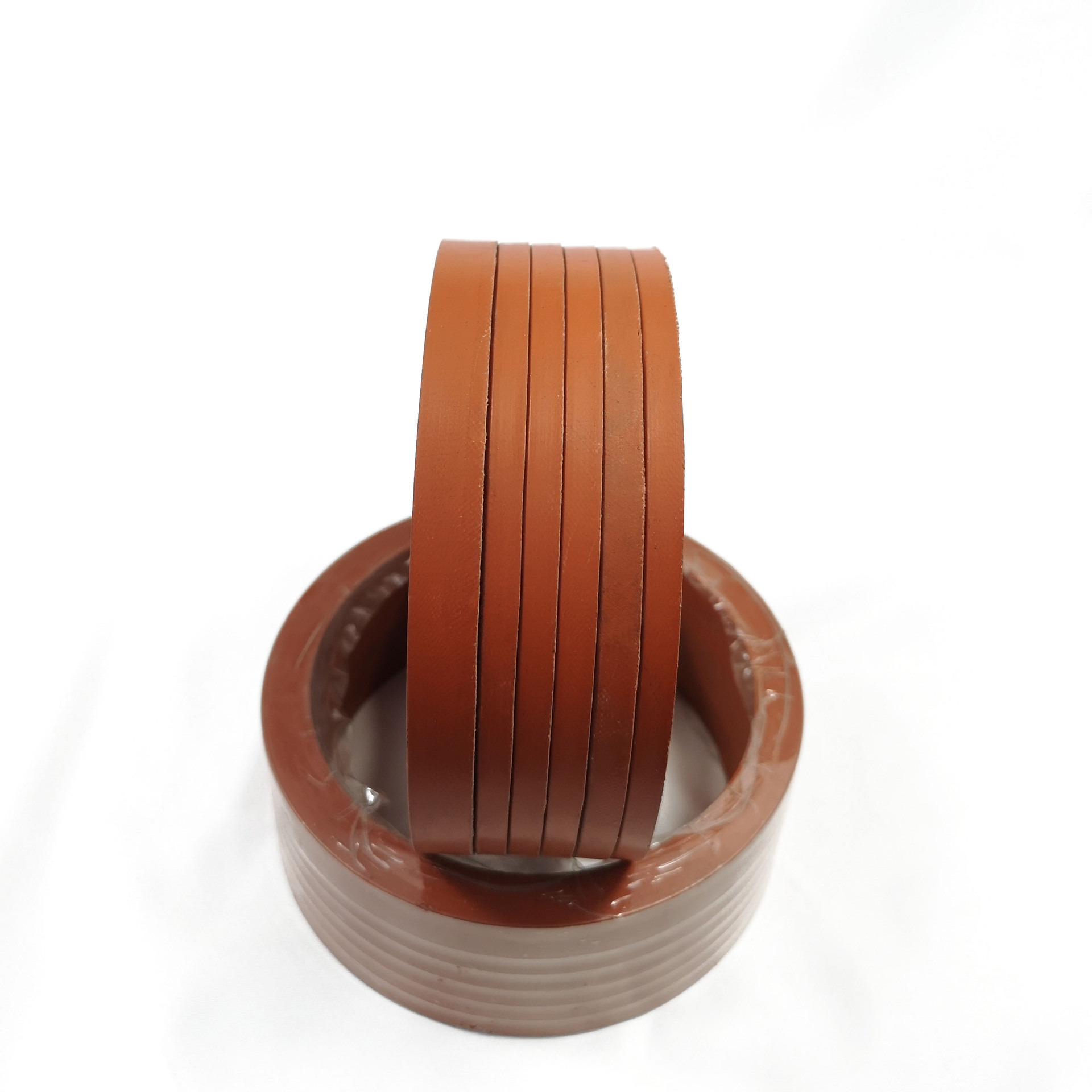 现货供应柱塞液压机活塞杆油缸轴阀v型夹布密封110*135v型组合