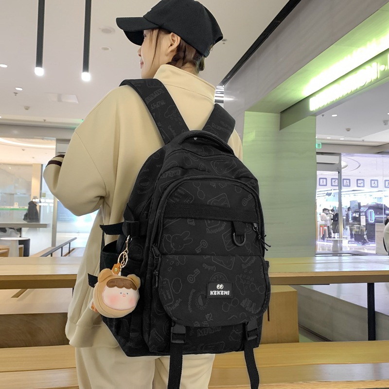 Backpack 2023 New Mori Style Fresh Teenage Leisure Backpack Japanese Style Early University Style High School Student Schoolbag