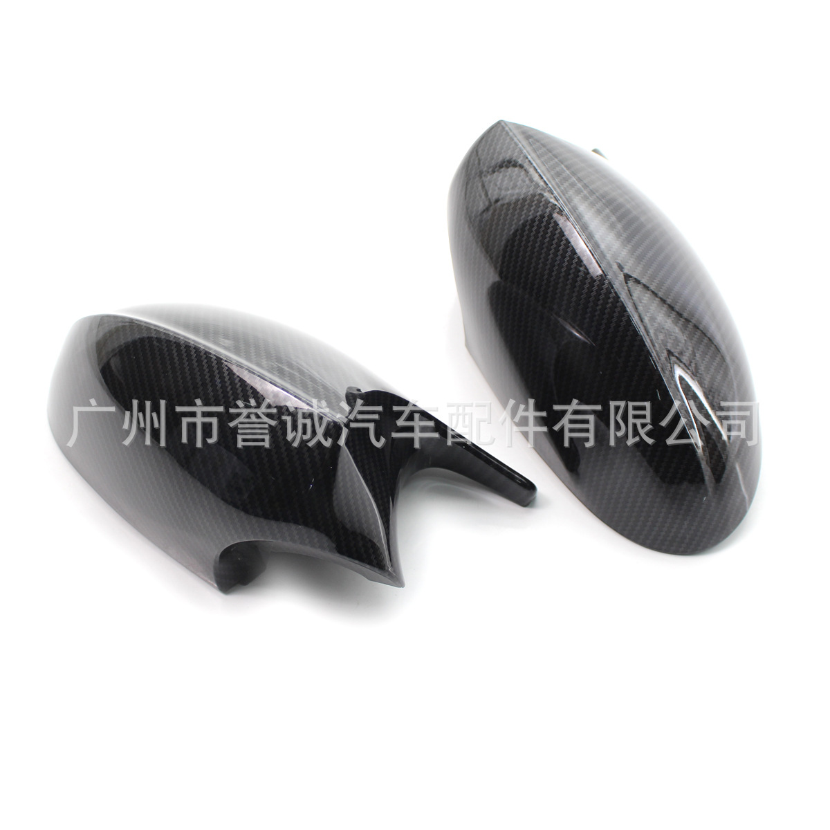 Suitable for BMW 3 Series E90/E92 Modified Horn Rearview Mirror Shell Bright Black Horn Rear View Mirror Cover